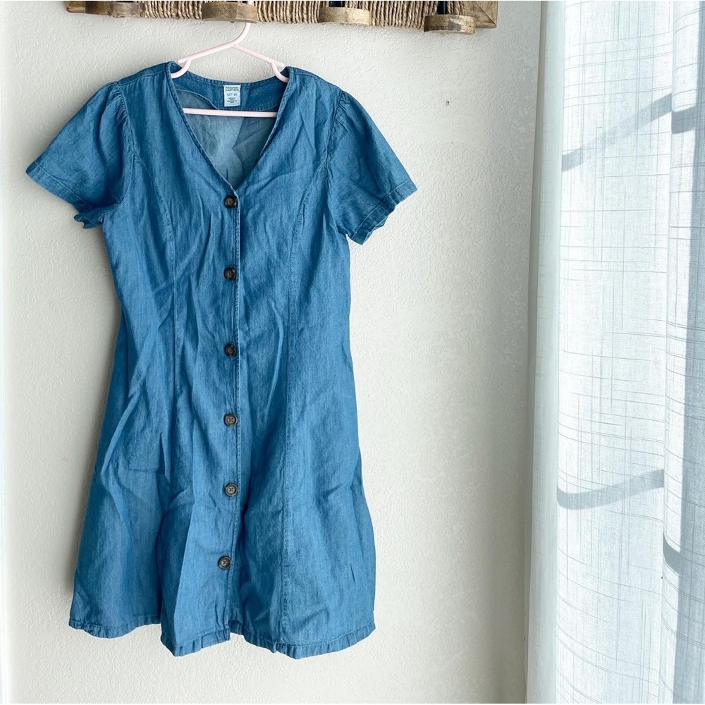 Girls Harper Canyon Chambray Dress Size 7-8Y